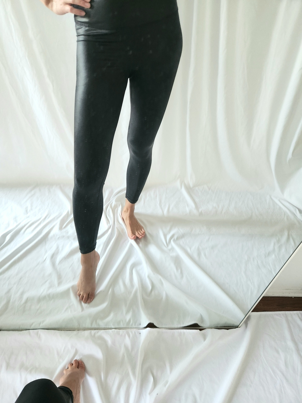 Dkny Black Full-Length Leggings